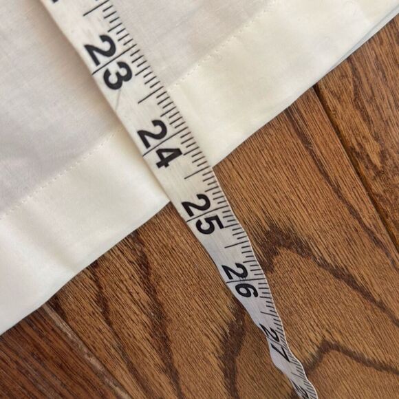 Tory Burch white green ombre embroidered tunic blouse 0 - Picture 6 of 11